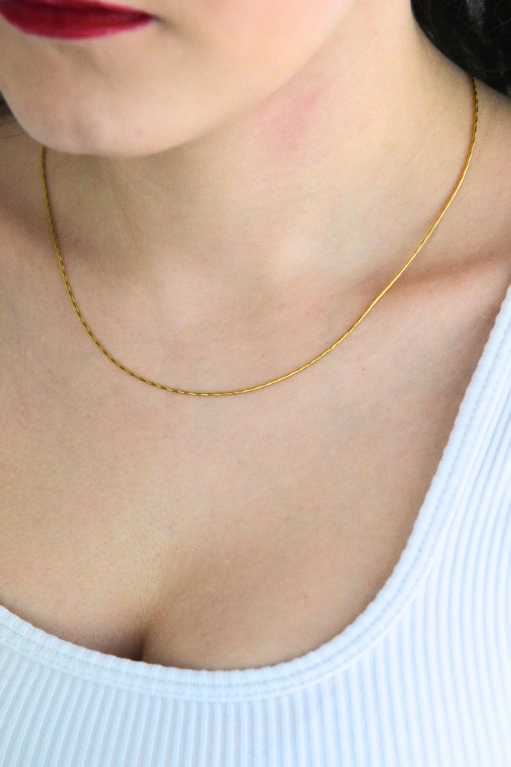 Złoty łańcuszek damski Linka 585 – klasyka w błyszczącym wydaniu.jpg